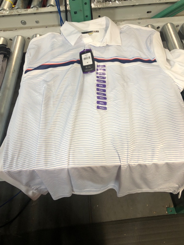 Photo 2 of ***stock photo for reference only*** Greg Norman Men's Performance Golf Polo XX-Large Dubarry