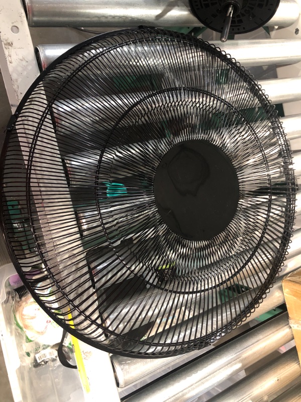 Photo 1 of ***PARTS ONLY*** Short black stand fan ***MISSING BLADES***