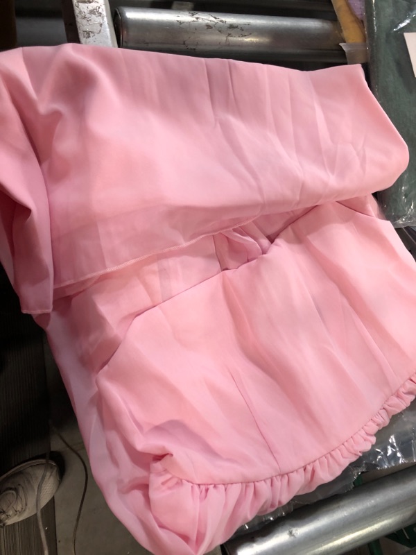 Photo 1 of Galawaqe Girls Chiffon Junior Bridesmaid Dress Off-Shoulder Long Wedding Pageant Party Gowns 5-14 Years
