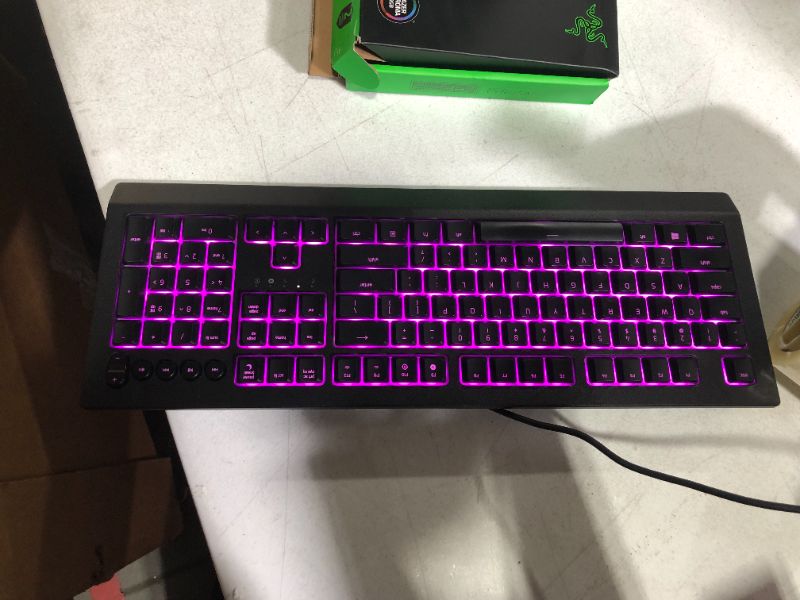 Photo 4 of Razer Cynosa V2 Gaming Keyboard: Customizable Chroma RGB Lighting - 