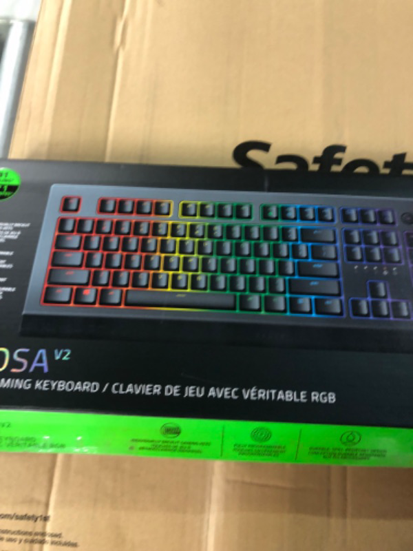 Photo 2 of Razer Cynosa V2 Gaming Keyboard: Customizable Chroma RGB Lighting