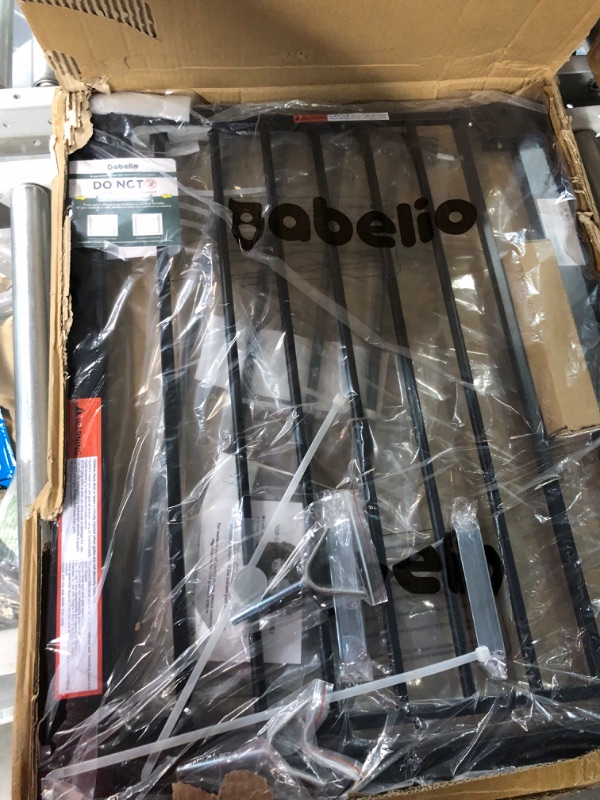 Photo 1 of Babelio Metal 26-40“ Baby Gate Pet Gate with Wall Protectors, Safety Gate for Child and Pets, 