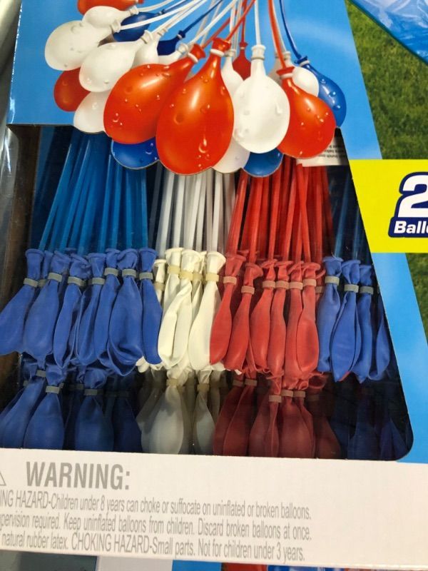Photo 1 of Bunch O Balloons Water Slide Wipeout 2 Lane + 5 Balloon Bunches (165+ Water Balloons) by ZURU Rapid-Filling Self-Sealing Balloons, for Outdoor, Family, Friends, Children Summer Fun