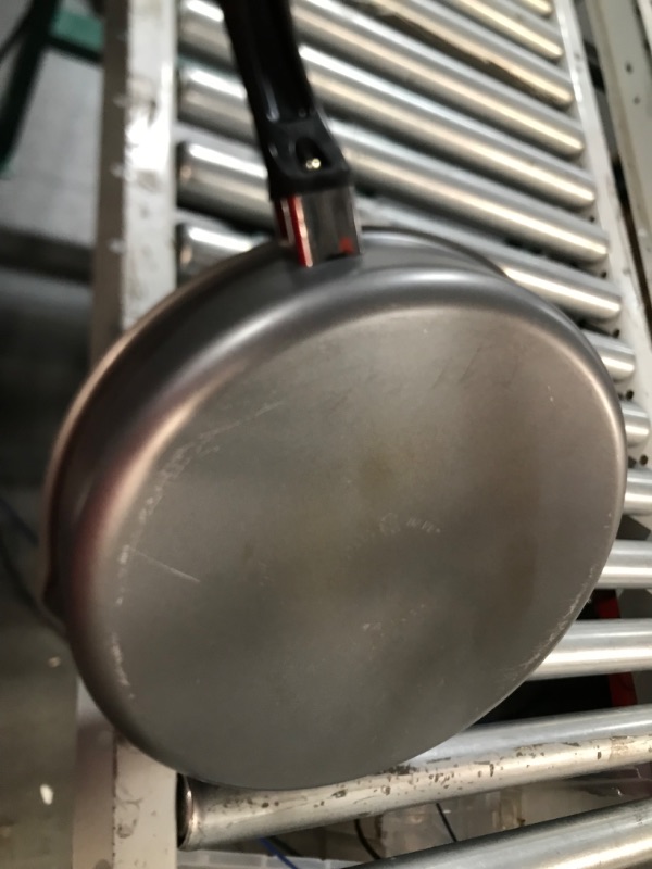 Photo 2 of Nordic Ware Professional Weight 12 Inch Texas Skillet With Helper Handle 12 Inch Skillet