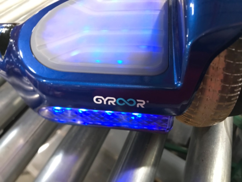 Photo 4 of ***PARTS ONLY, SEE NOTES*** Gyroor Hoverboard G11 Newest Flash Light with 500W Motor