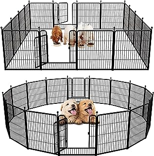 Photo 1 of ***STOCK PHOTO FOR REFERENCE ONLY*** FXW Rollick Dog Playpen, 32" Height 16 Panels 32 inch