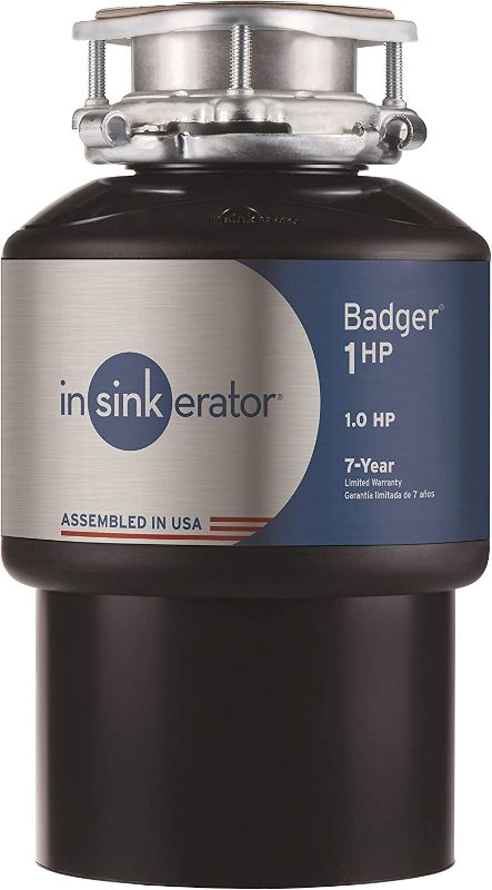 Photo 1 of ***SEE NOTES/FOR PARTS***
InSinkErator 79024-ISE Garbage Disposal, Badger Continuous Feed, 1 HP