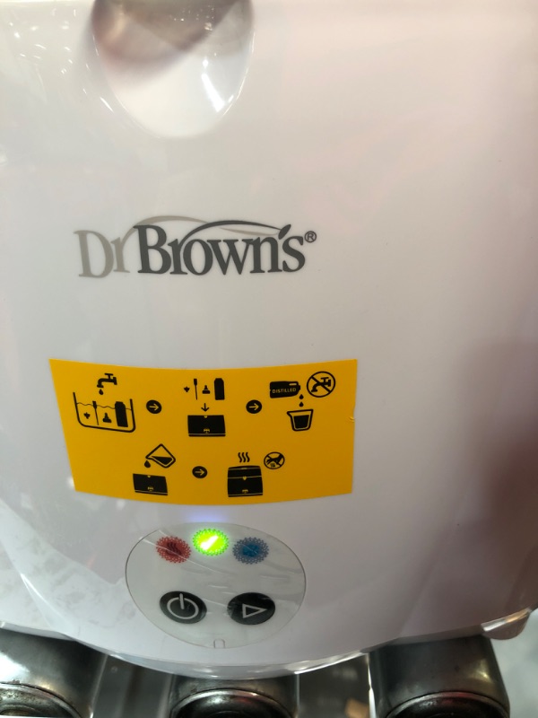 Photo 3 of Dr. Brown's Deluxe Electric Baby Bottle and Pacifier Sterilizer Deluxe Sterilizer