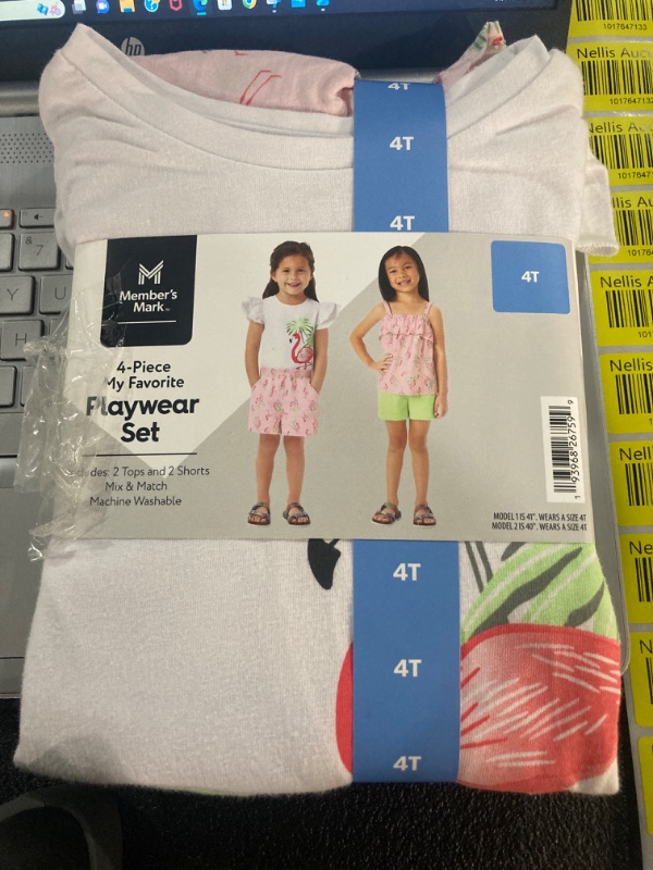 Photo 1 of BOYS SET - MEMBERS MARK 4-PIECE MY FAVORITE PLAYWEAR SET - SIZE 4T