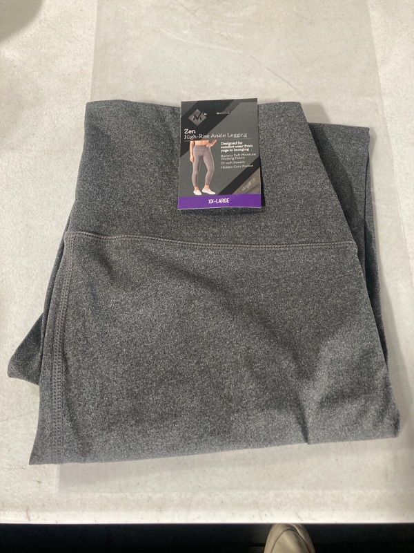 Photo 2 of (READ NOTES) Member's Mark Ladies Zen Ankle Legging Grey XXL
