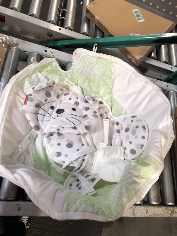Photo 5 of ?Fisher-Price Snow Leopard Baby Swing, Dual-Motion Newborn Seat with Music, Sounds, and Motorized Mobile
