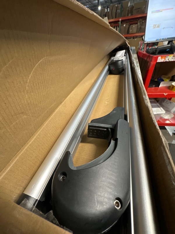 Photo 1 of **FOR PARTS**MAXXHAUL 50220 52" Aluminum Roof Top Cross Bar Set-Pair