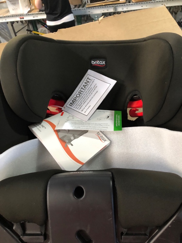 Photo 4 of Britax Skyline 2-Stage Belt-Positioning Booster Car Seat, Dusk - Highback and Backless Seat