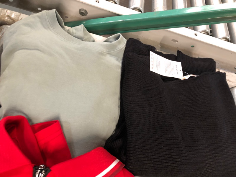 Photo 1 of * NO RETURNS* Clothing Bundle - 2 shirts - 1 sweater - 1 tennis skirt - Assorted Sizes 