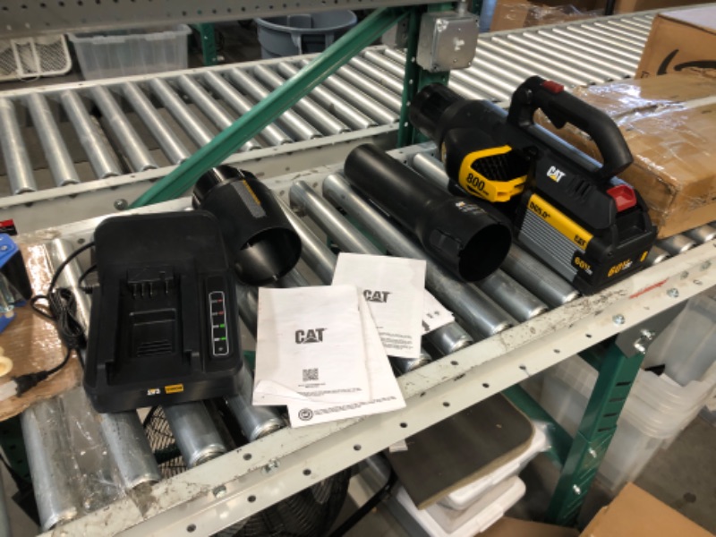 Photo 1 of **PARTS ONLY SEE NOTES**® 60V Blower with Brushless Motor 800 CFM (Battery & Charger Included) - DG651 60V Blower (Battery & Charger)