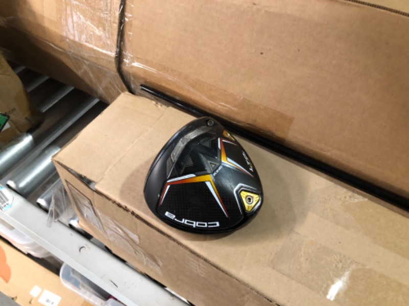 Photo 4 of ***PARTS ONLY** Cobra Golf 2022 LTDX Max Men's Driver Matte Black-Gold Fusion Right Project X Hzrdrus Smoke Rdx Blue Stiff 9 degrees