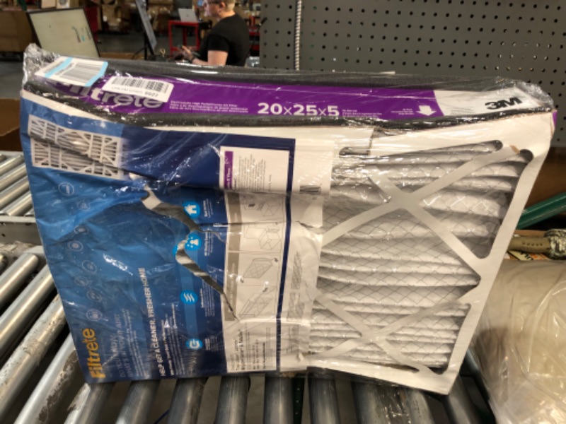 Photo 1 of 3M Filtrete Ultra Allergen Healthy Living Deep Pleat Furnace Filter
