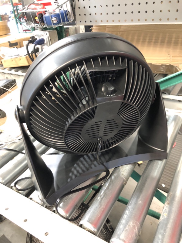 Photo 4 of **MAJOR DAMAGE**
12 in. 3 Speed Whole Room Circulator Floor Fan