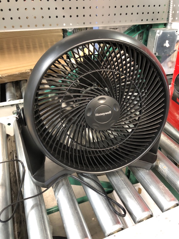 Photo 2 of **MAJOR DAMAGE**
12 in. 3 Speed Whole Room Circulator Floor Fan