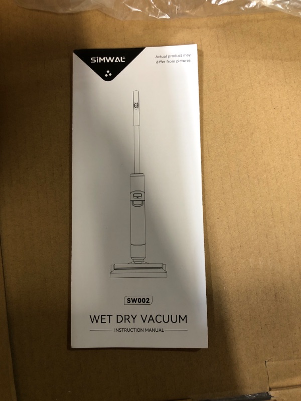 Photo 2 of SIMWAL SW02 Floor Cleaner Machine?Cordless Wet Dry Cleaner for Sticky Messes and Kitchen Waste?Vacuum mop All in one with Self-Cleaning?LCD Display