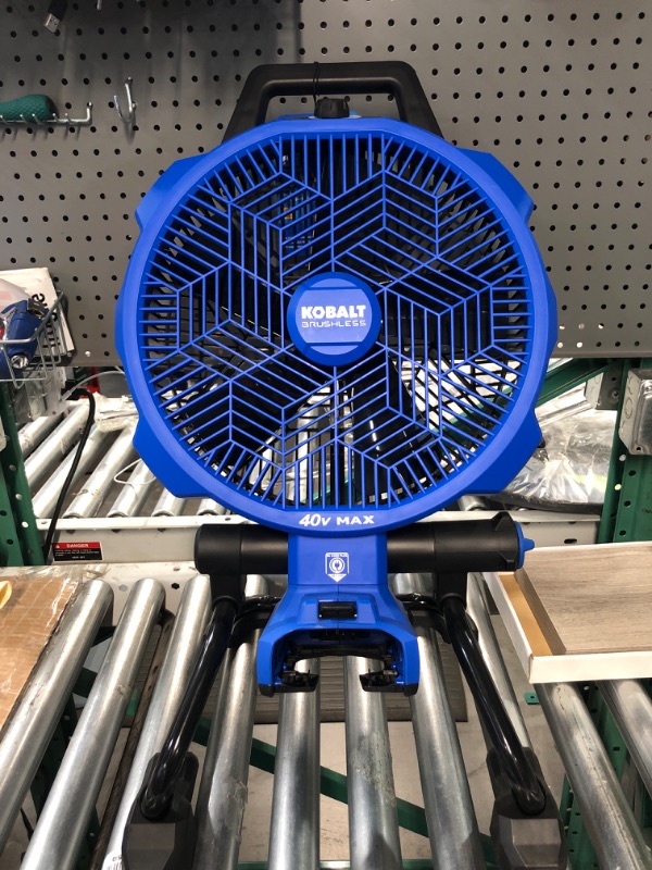 Photo 2 of **SEE NOTES**
KOBALT Portable Hybrid Fan, Brushless, 40V, Battery not included