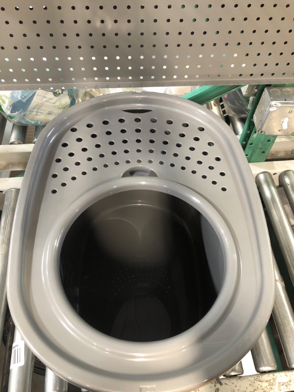 Photo 1 of *See Notes* Amazon Basics Top Entry Cat Litter Box, Oval
