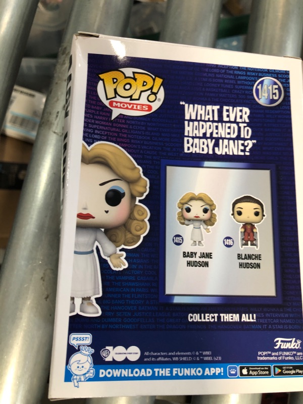 Photo 3 of ** SEE NOTES**Funko Pop! Movies: WB 100 - What Ever Happened to Baby Jane?, Baby Jane Hudson with Chase