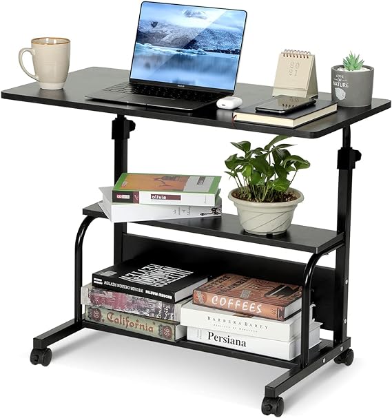 Photo 2 of Laptop Desk Adjustable Desk Small Standing Desk 