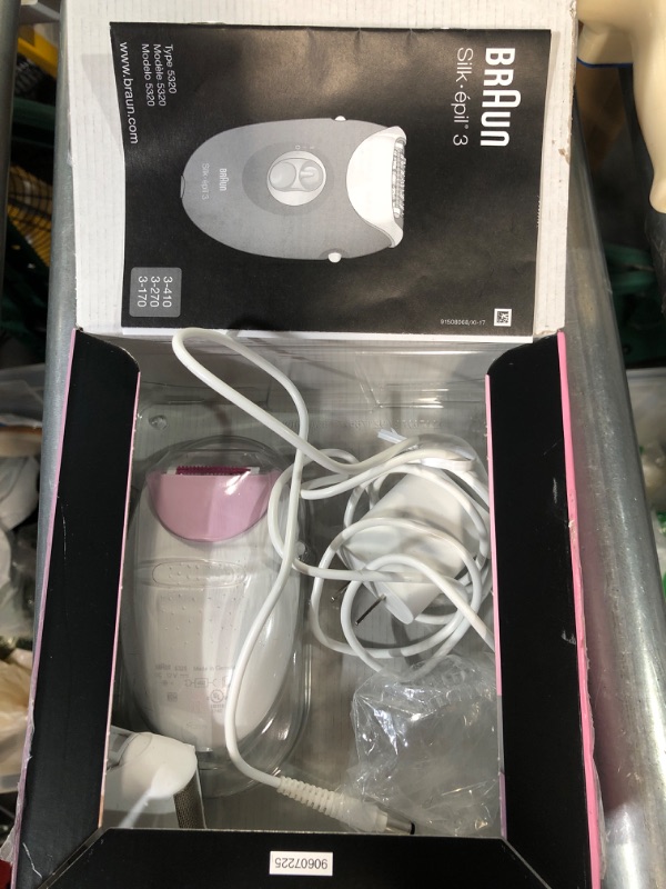 Photo 2 of USED - Braun Epilator Silk-epil 3 3-270, Hair Removal for Women, Shaver & Trimmer