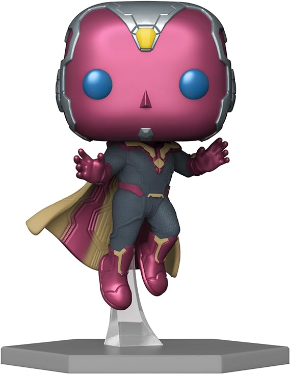 Photo 1 of Funko Pop! Marvel: Captain America: Civil War Build A Scene - Vision, Amazon Exclusive, Figure 1 of 12