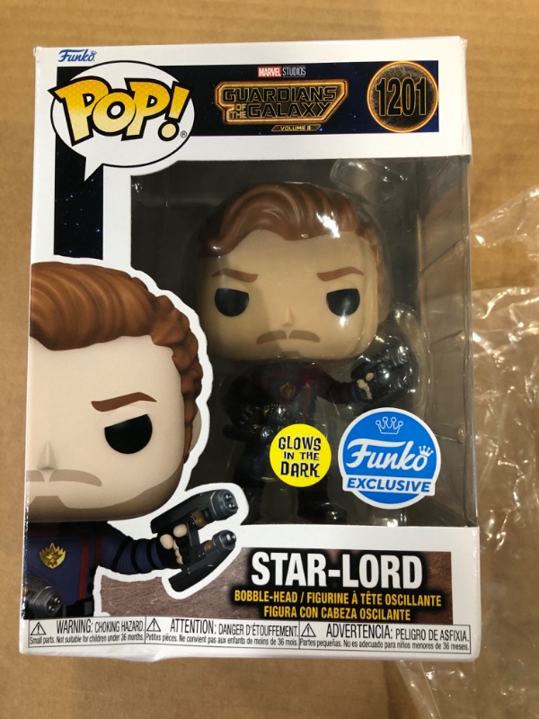 Photo 2 of Funko POP Vinyl Marvel: GOTG3 - Star-Lord -Bobblehead