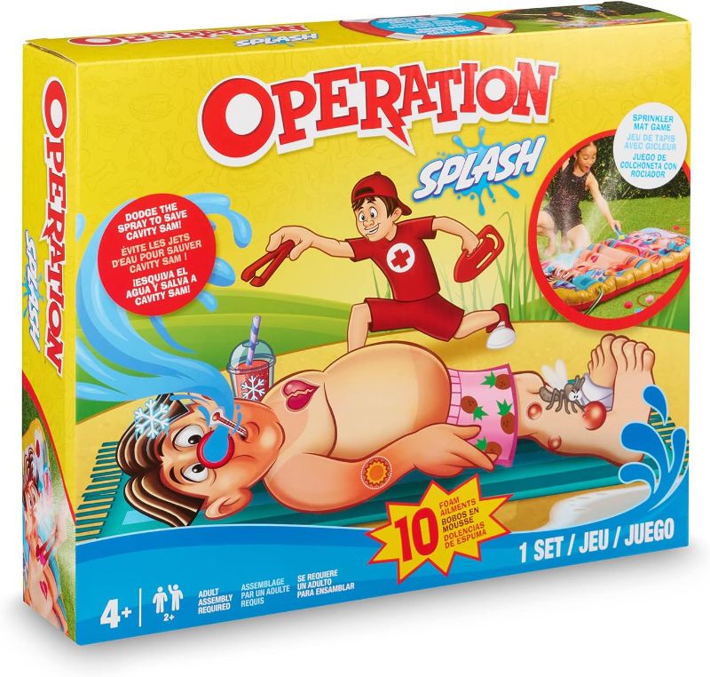 Photo 1 of *NEW*Hasbro Operation Splash Game – Family Game for Your Yard –