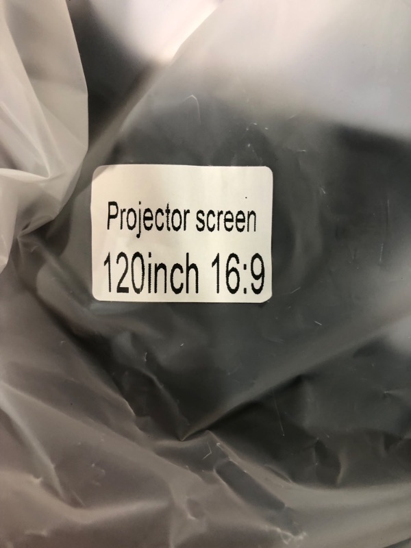 Photo 3 of USED - Projector Screen with Stand,Towond 120 inch