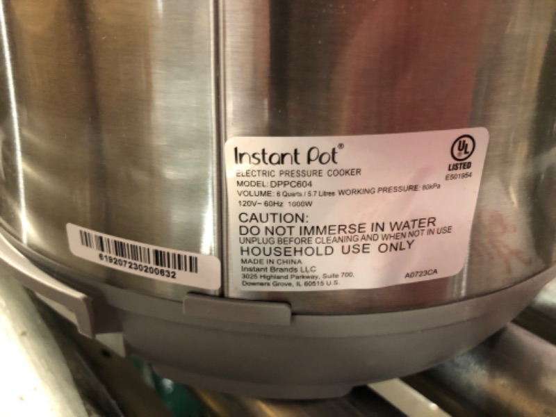 Photo 4 of **SEE NOTES**
Instant Pot Duo Plus, 6-Quart 