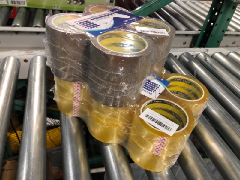 Photo 2 of 20 ROLLS OF 2" PACKING UTILITY TAPE - 2TYPES SEE PIX