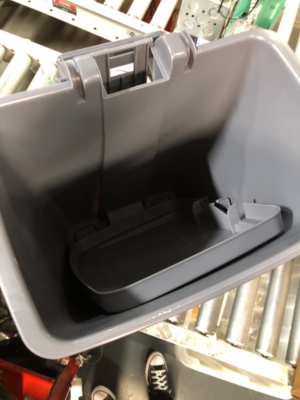 Photo 1 of 8.25-Gal. Step-On Wastebasket