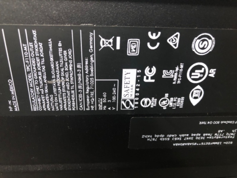 Photo 6 of **SEE NOTES**
HP EliteDesk 800 G4 4 Tower PC, Intel Core i7-8700 6-Core up to 4.6GHz, 32GB DDR4 RAM, 1TB NVMe M.2 SSD + 3TB HDD, Intel UHD Graphics 620 (2x Display Ports) 4K, USB-C USB 3.1, Windows 10 Pro (Renewed) Intel core i7 | 32gb | 1tb