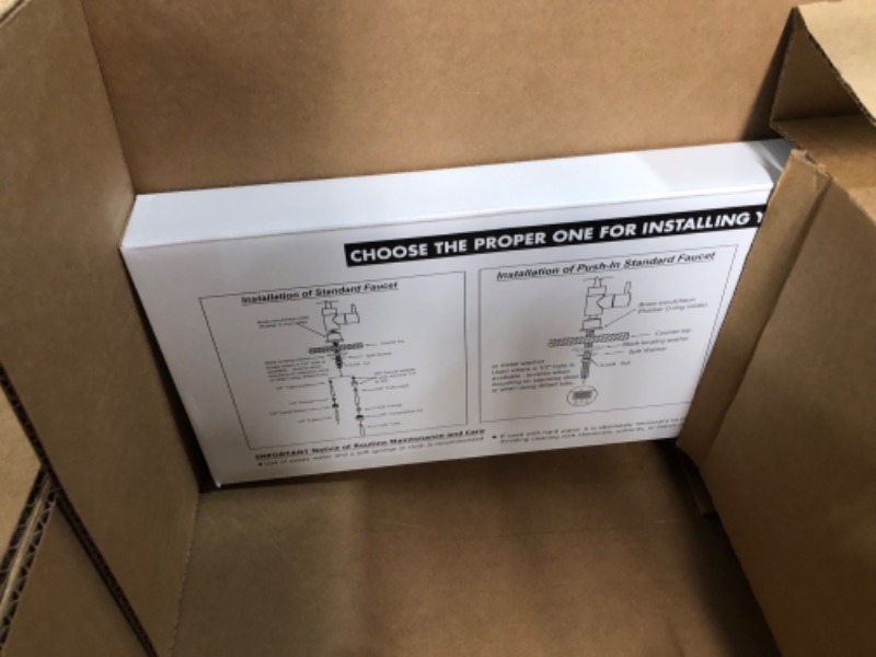 Photo 3 of **UNABLE TO TEST** open box like new
Essence Premium Quality 5-Stage Under-Sink Reverse Osmosis Drinking Water Filter System