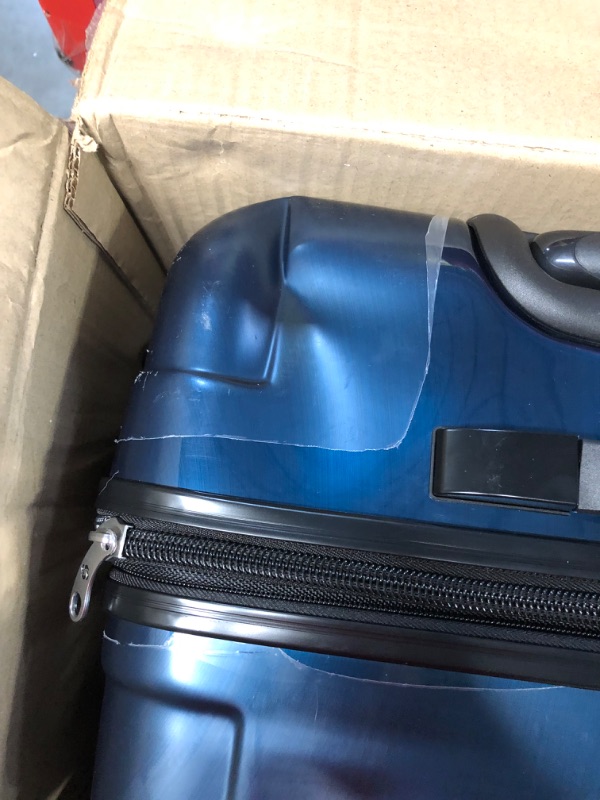 Photo 2 of **SEE NOTES**
Samsonite Winfield 2 Hardside Expandable Luggage with Spinner Wheels, Checked-Large 28-Inch, Deep Blue Checked-Large 28-Inch Deep Blue