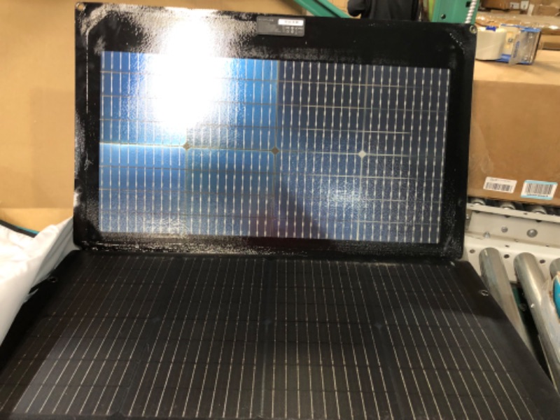 Photo 2 of **USED/SLIGHTLY DIRTY**
EF ECOFLOW 220Watt Bifacial Foldable Solar Panel, Complete with Adjustable Kickstand, Waterproof IP68 & Durable for Off The Grid Living 220W SOLAR PANEL