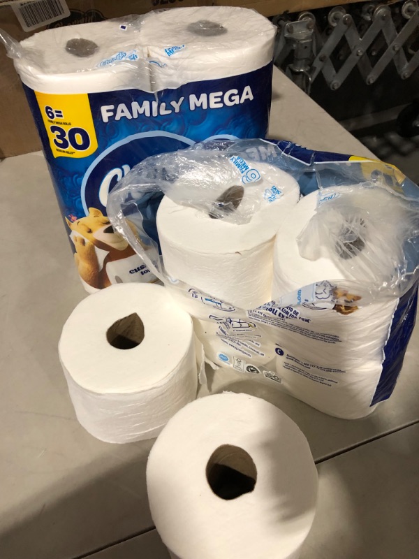 Photo 3 of 
Charmin Ultra Soft Cushiony Touch Toilet Paper, 18 Family Mega Rolls = 90 Regular Rolls