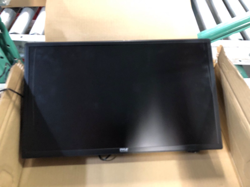 Photo 2 of * see images for damage *
18.5 Inch 1080p LED RV Television - Slim Flat Screen Monitor FHD Small TV w/HDMI, RCA
