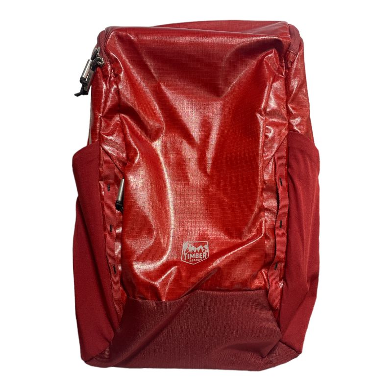 Photo 1 of Timber Ridge Xplorer 25L Hiking Pack W/ Reflective Accents & Waist Strap RED