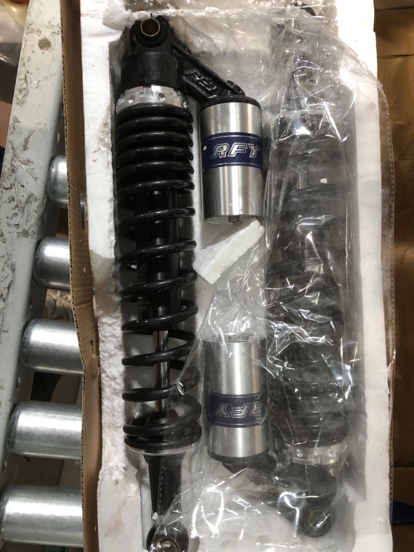 Photo 4 of Mallofusa Pair Motorcycle 15 3/4 Inch 400mm Rear Air Shock Absorbers