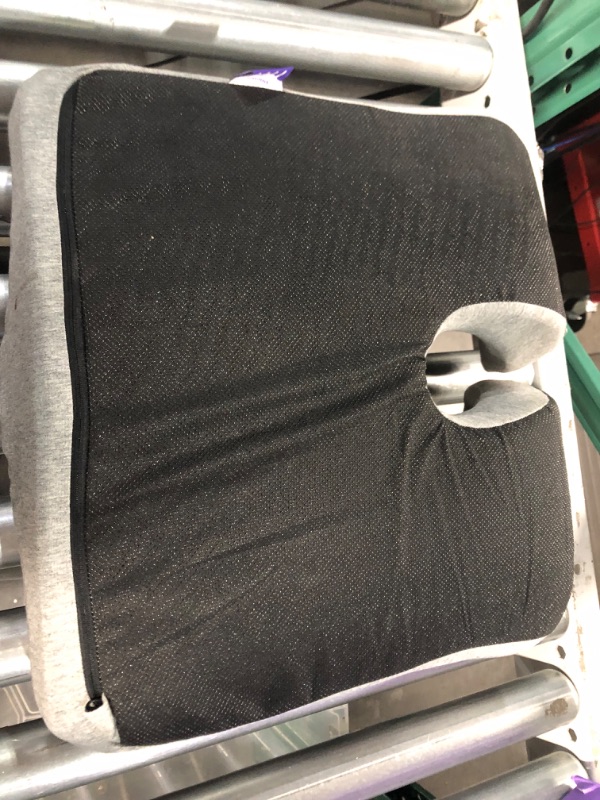 Photo 4 of *STAINED* Cushion Lab Patented Pressure Relief Seat Cushion for Long Sitting Hours-GRAY