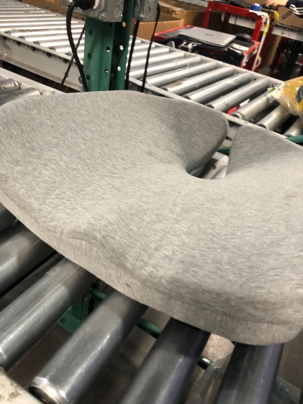 Photo 3 of *STAINED* Cushion Lab Patented Pressure Relief Seat Cushion for Long Sitting Hours-GRAY