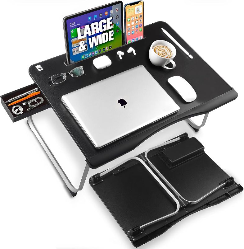 Photo 1 of Cooper Cases Cooper Mega Table XXL Extra Large - Premium Build Folding Bed Desk, Lap 