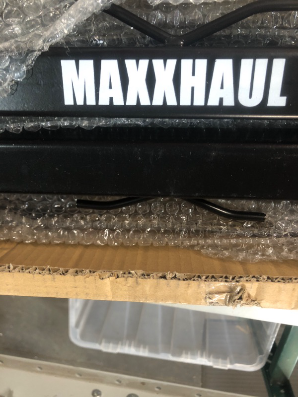 Photo 3 of MaxxHaul 70233 Heavy Duty Ladder Rack. , Black