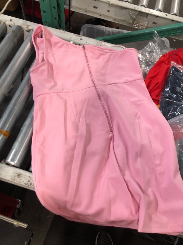 Photo 2 of carcilia womens pink dress