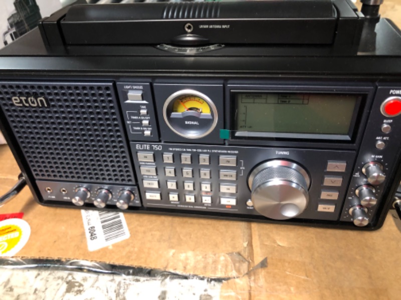 Photo 2 of **TURNER DEFECTIVE** Eton - Elite 750, The Classic AM/FM/LW/VHF/Shortwave Radio with Single Side Band, 